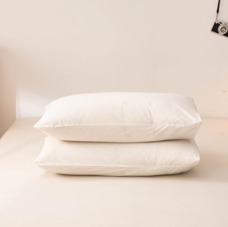 Rural Dandelion 100% Washed Cotton Duvet Cover Bedding Set , Healthy , Comfortable and Unique Style , 3 pieces, Full , White - Image 2